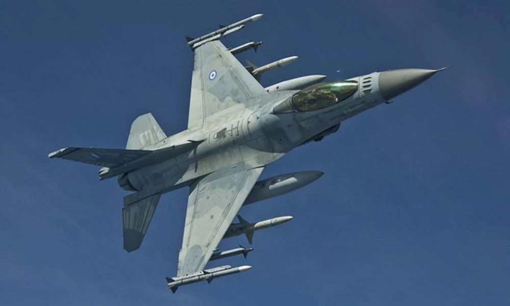 Έπεσε F-16 στη νήσο Ψαθούρα νότια της Χαλκιδικής